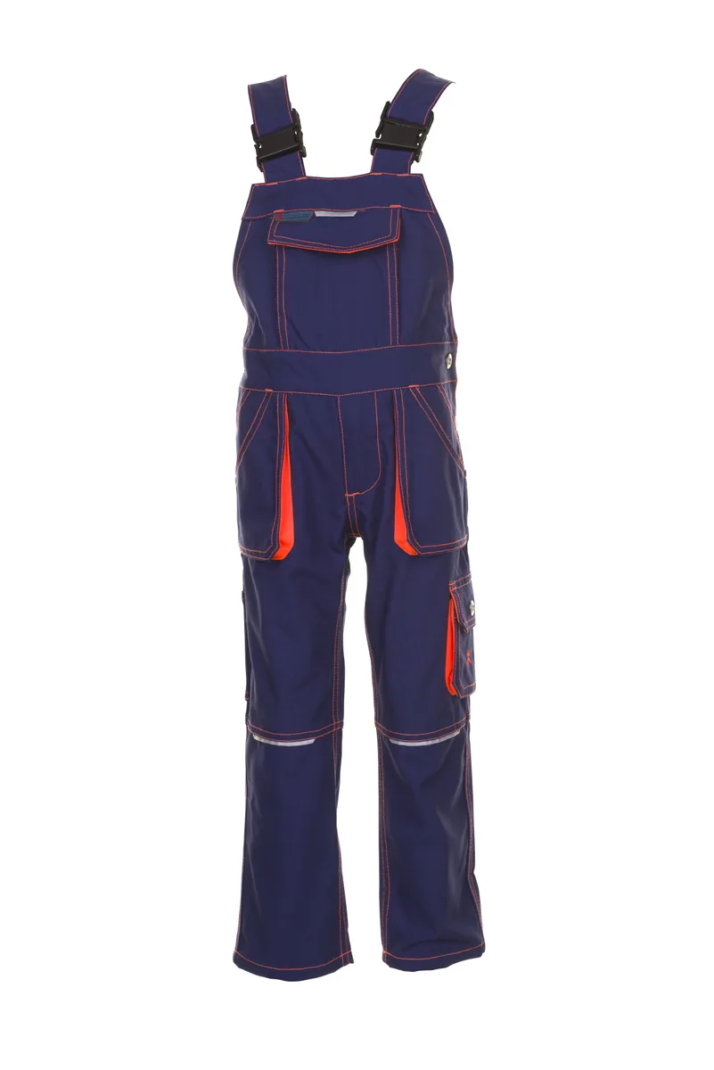 PLANAM Junior Latzhose marine/orange
