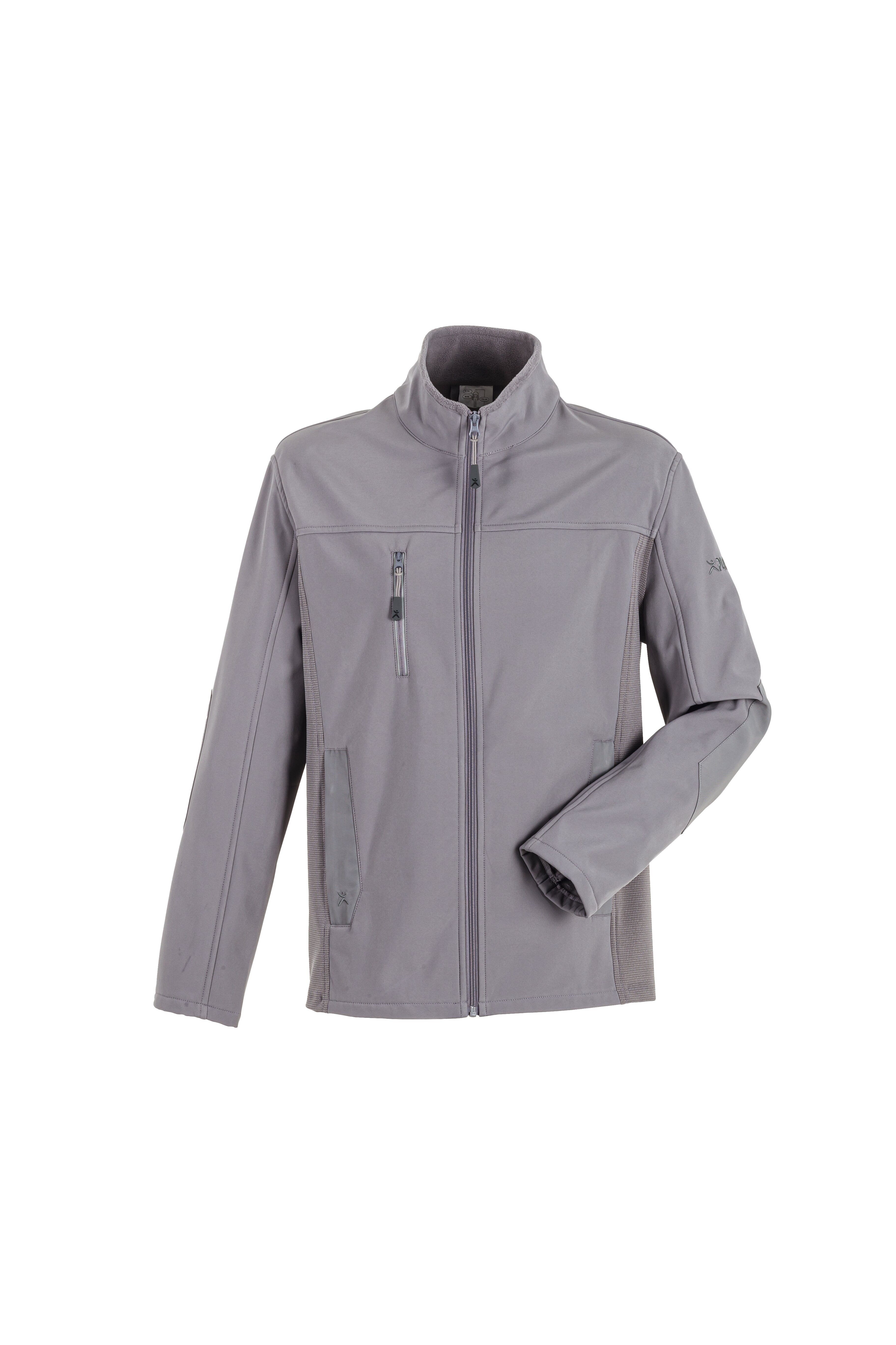 PLANAM Norit Herren Pure Softshelljacke zink