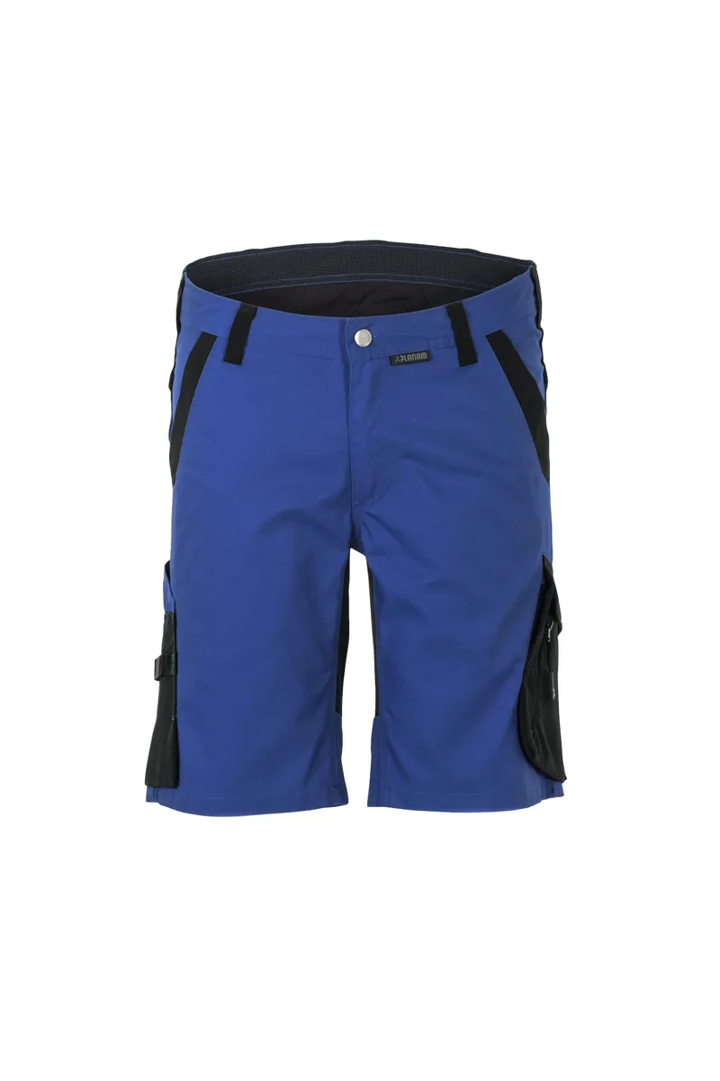PLANAM Norit Herren Shorts kornblumenblau/schwarz