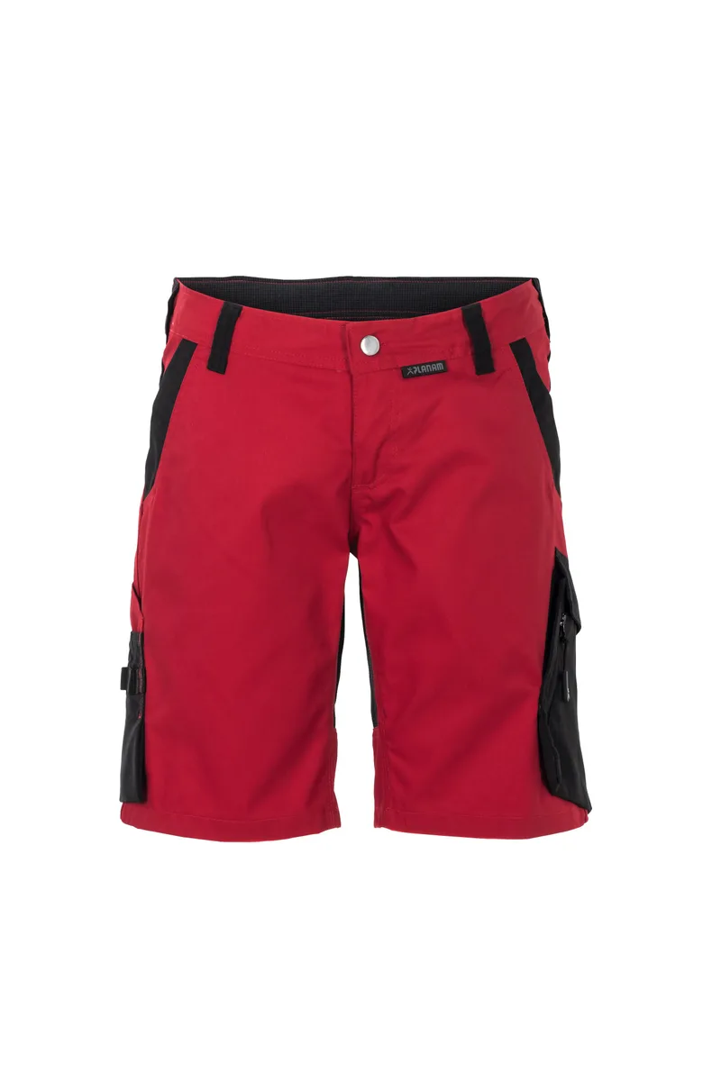 PLANAM Norit Damen Shorts rot/schwarz