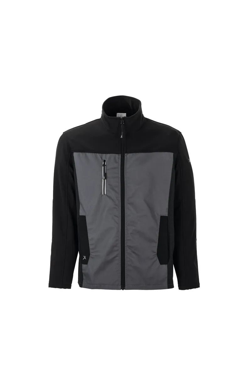 PLANAM Norit Herren Hybridjacke schiefer/schwarz