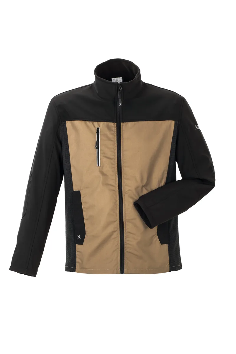 PLANAM Norit Herren Hybridjacke sand/schwarz
