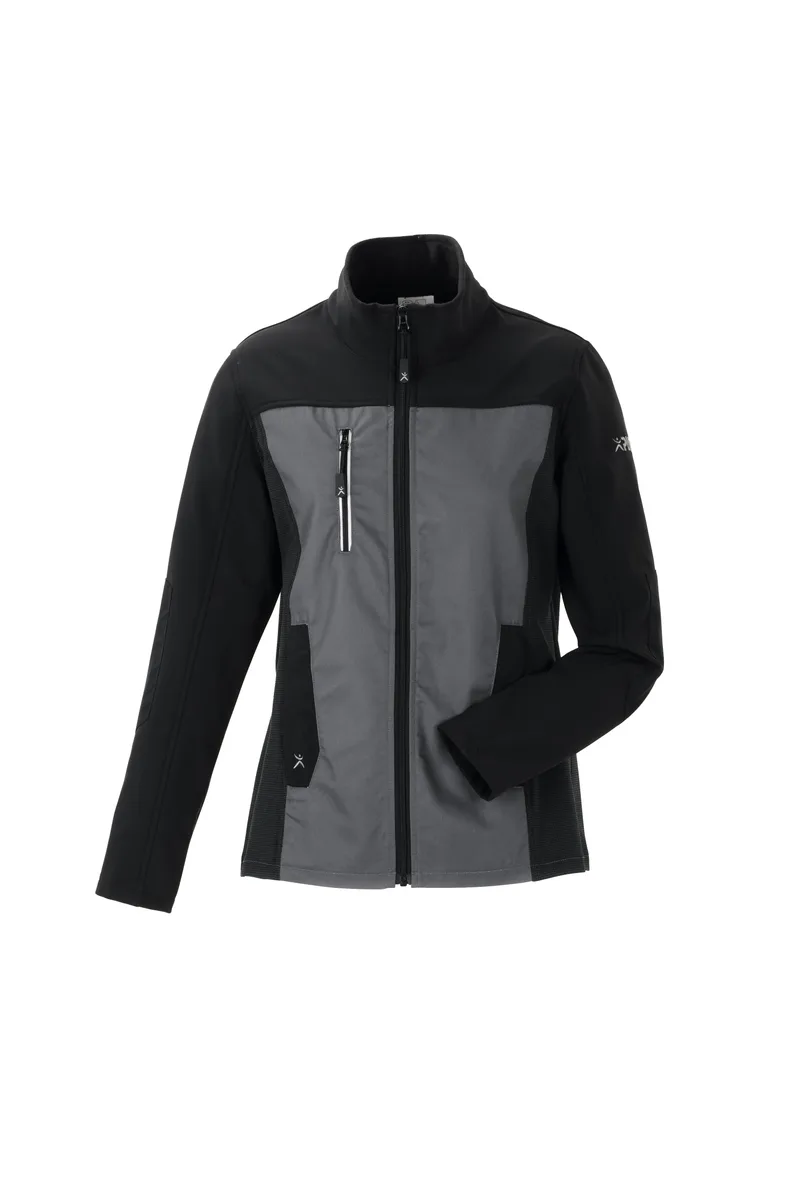 PLANAM Norit Damen Hybridjacke schiefer/schwarz