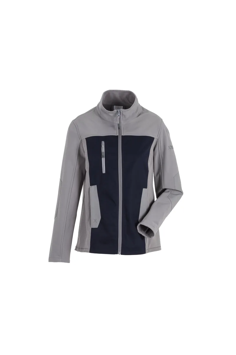 PLANAM Norit Damen Hybridjacke schwarzblau/zink