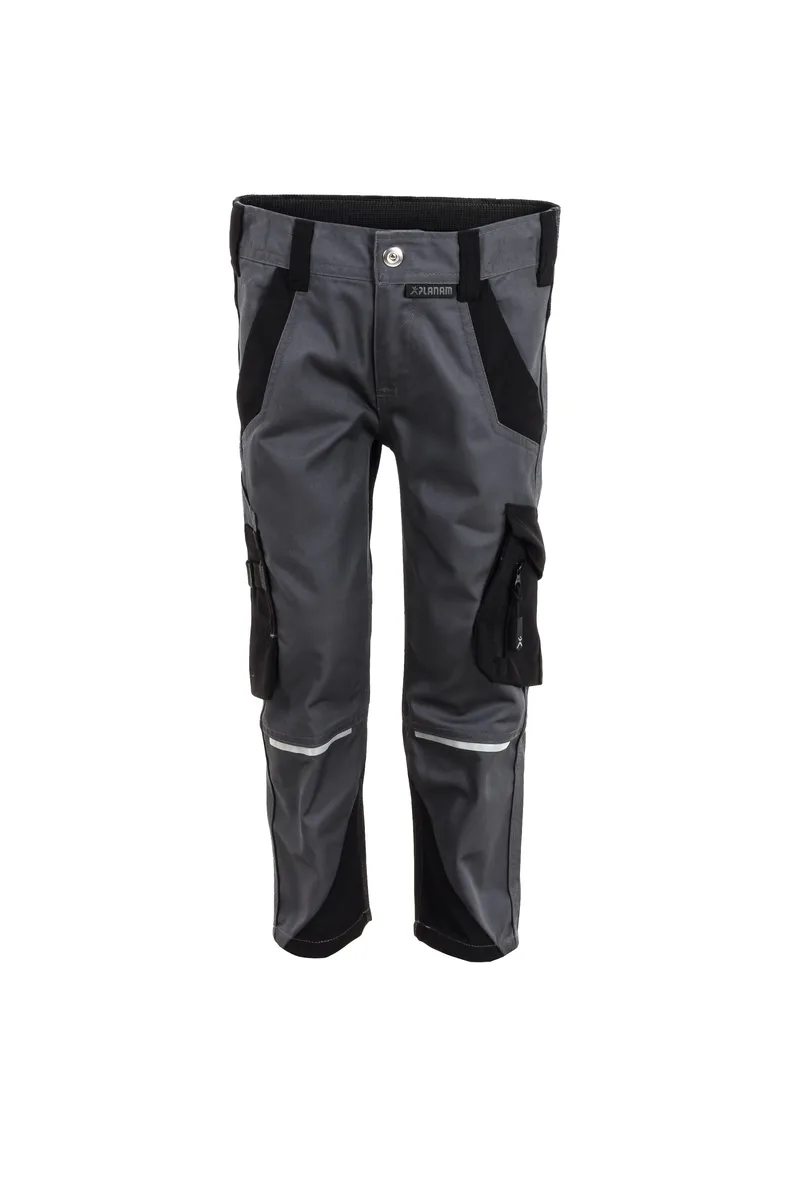 PLANAM Norit Kids Bundhose schiefer/schwarz