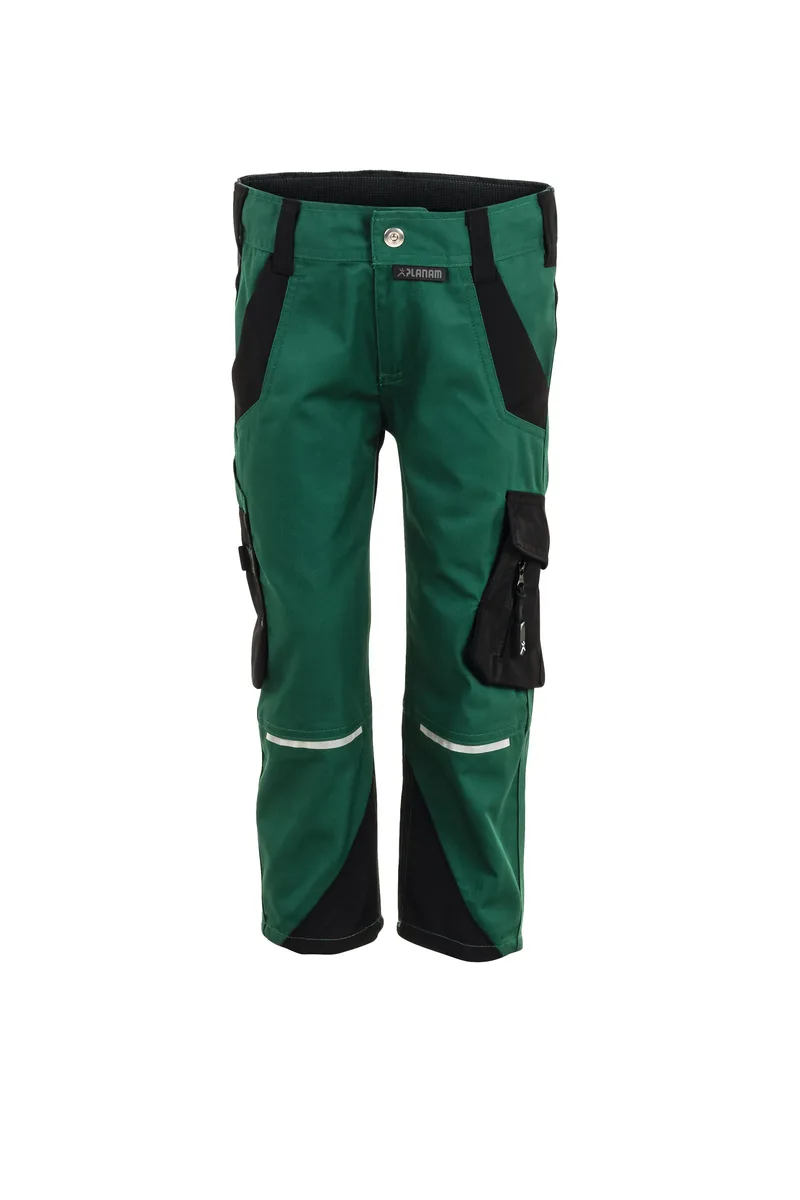 PLANAM Norit Kids Bundhose grün/schwarz