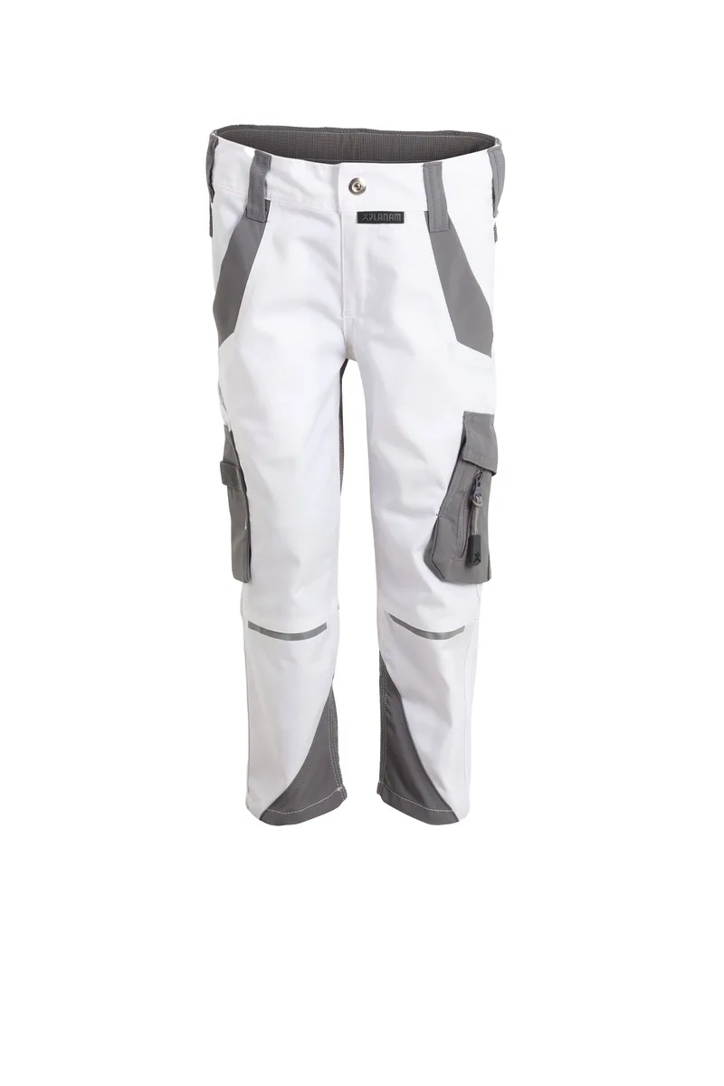 PLANAM Norit Kids Bundhose weiß/zink