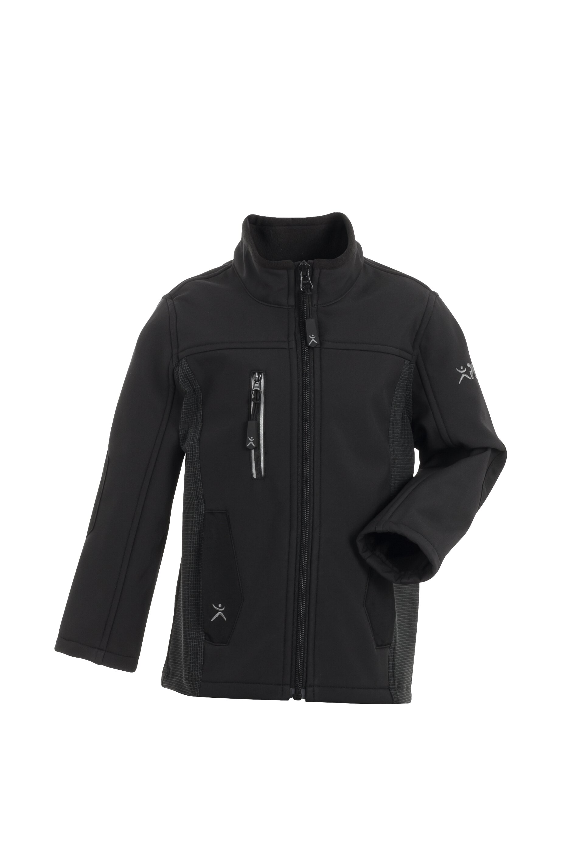 PLANAM Norit Kids Pure Softshelljacke schwarz