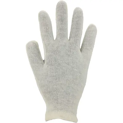 Asatex Baumwoll-Trikot-Handschuh BTH weiß