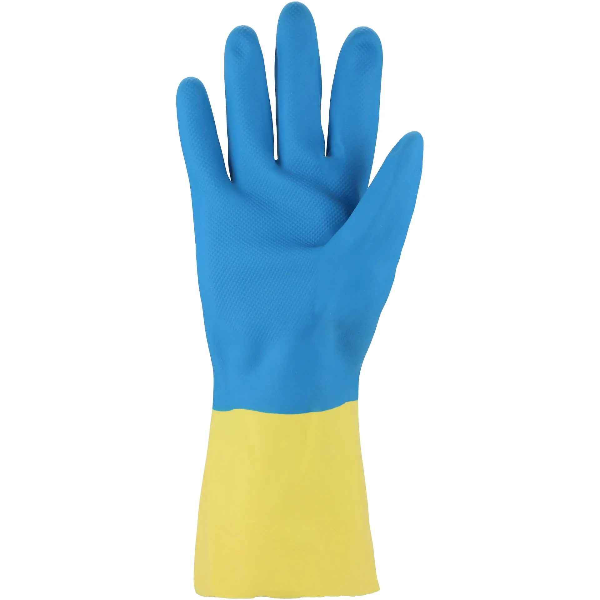 Asatex Chemikalienschutzhandschuh 3452 gelb/blau