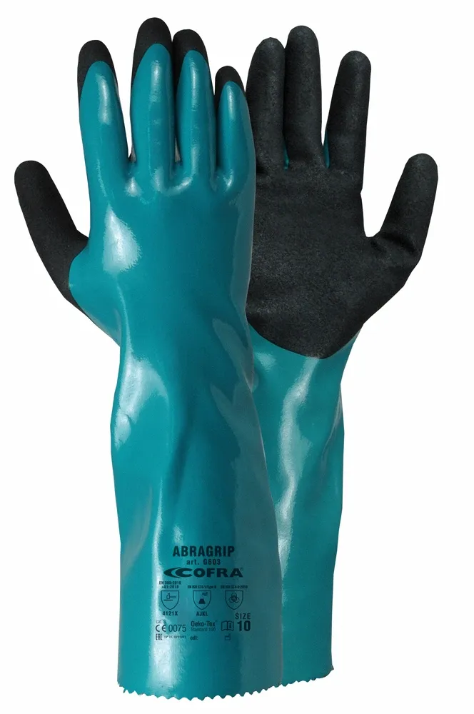 COFRA ABRAGRIP (Grün/Schwarz) CRT=6DOZ