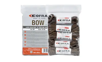 COFRA BOW NERO/COGNAC PAIA 5 CM.110