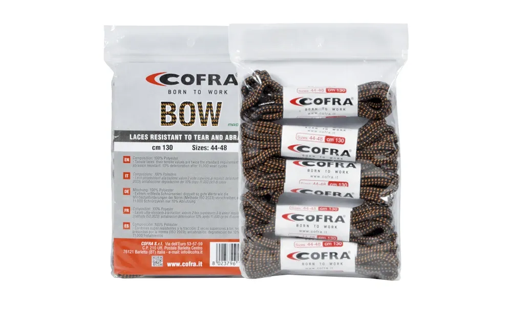 COFRA BOW NERO/COGNAC PAIA 5 CM.90