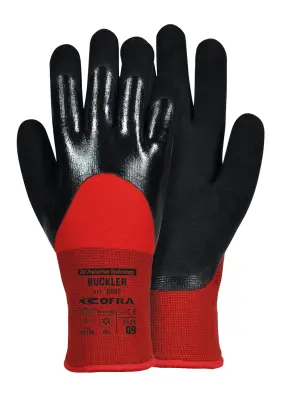 COFRA BUCKLER DOZ/PAIO (Rot/Schwarz)