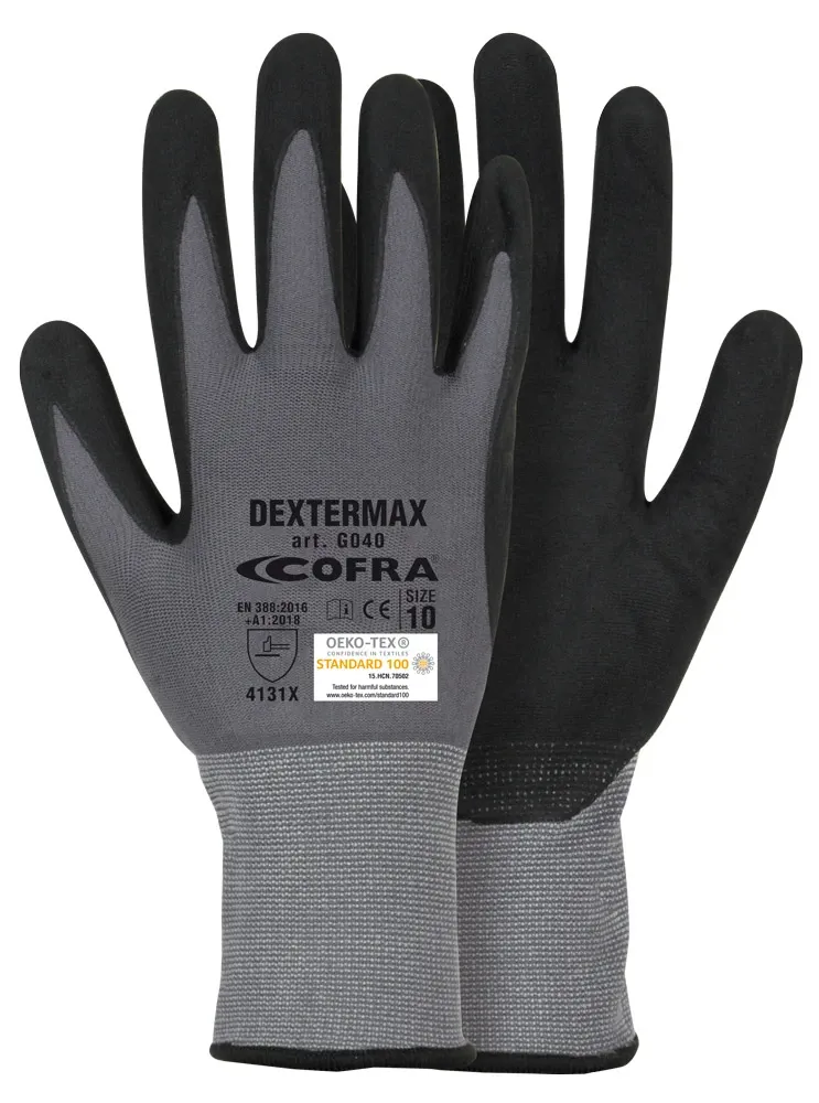 COFRA DEXTERMAX CRT/DOZ (Grau/Schwarz)