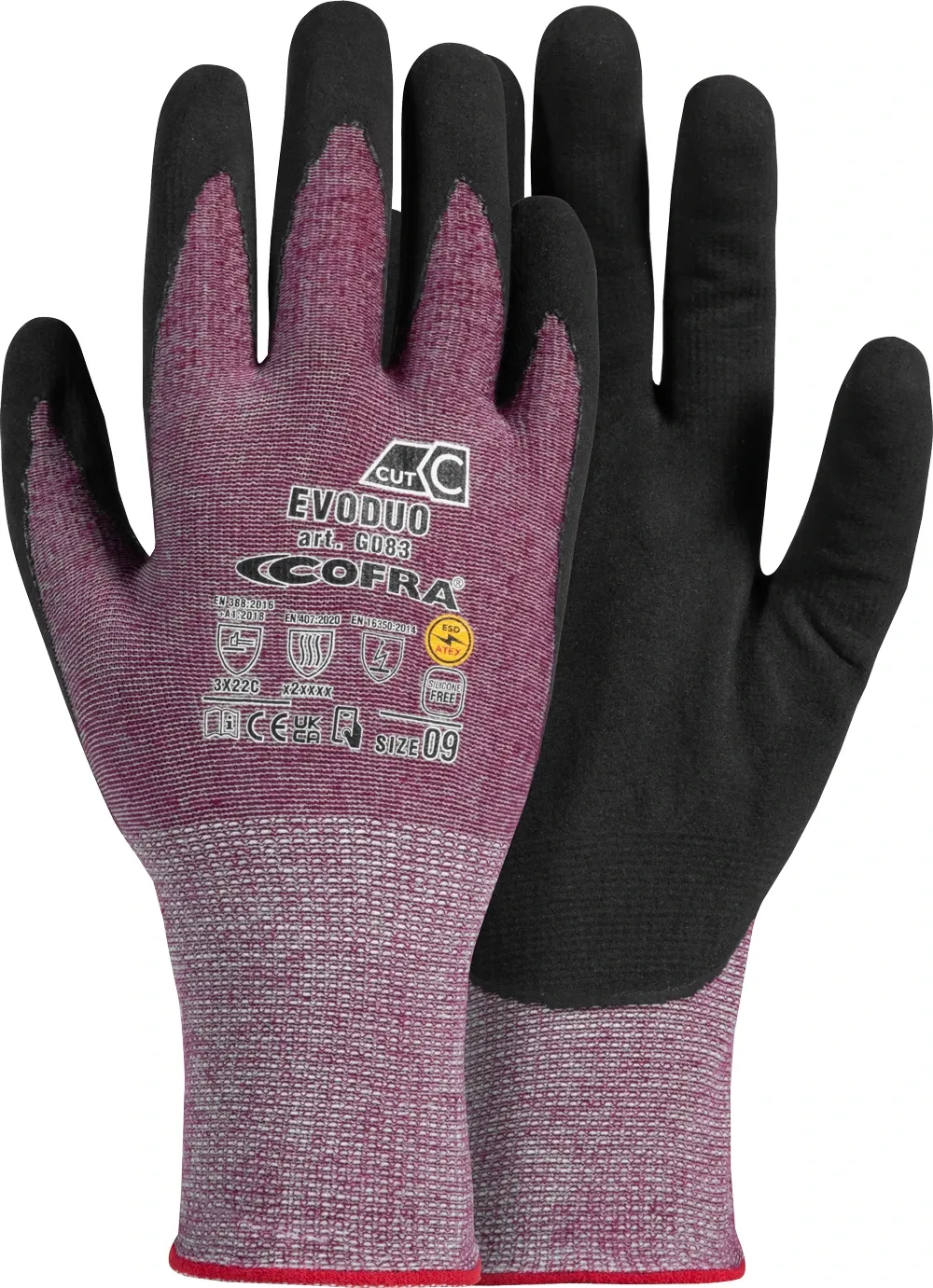 COFRA EVODUO CRT/PAIO (ROS BORD/NER)