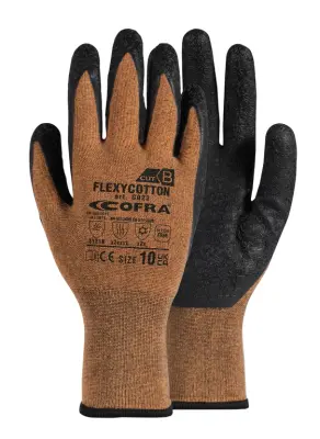 COFRA FLEXYCOTTON CRT/DOZ (Rost/Schwarz)