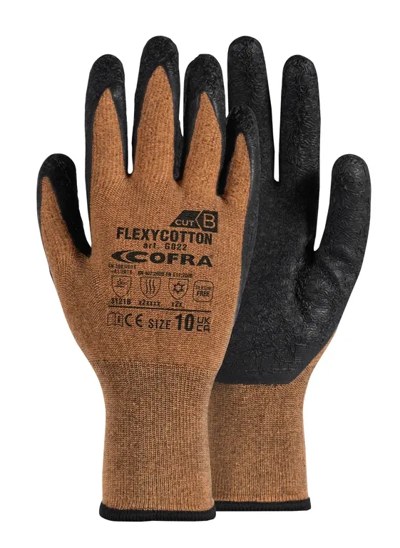 COFRA FLEXYCOTTON CRT/PAIO (Rost/Schwarz)