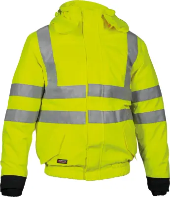 COFRA FLUO (Gelb/Navy)