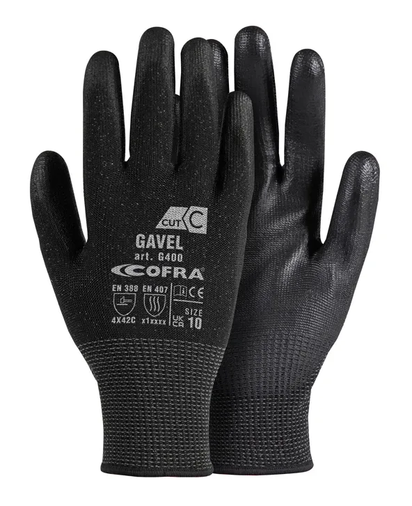 COFRA GAVEL DOZ/PAIO (Schwarz/Schwarz)