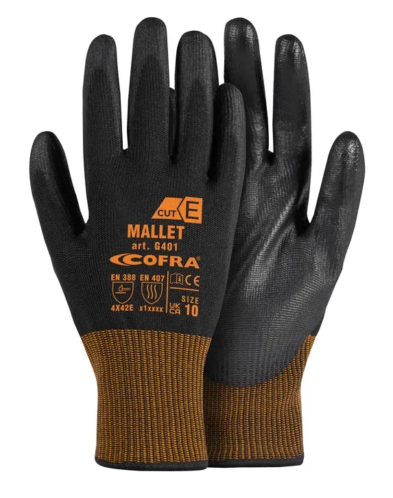 COFRA MALLET DOZ/PAIO (Schwarz/Schwarz)