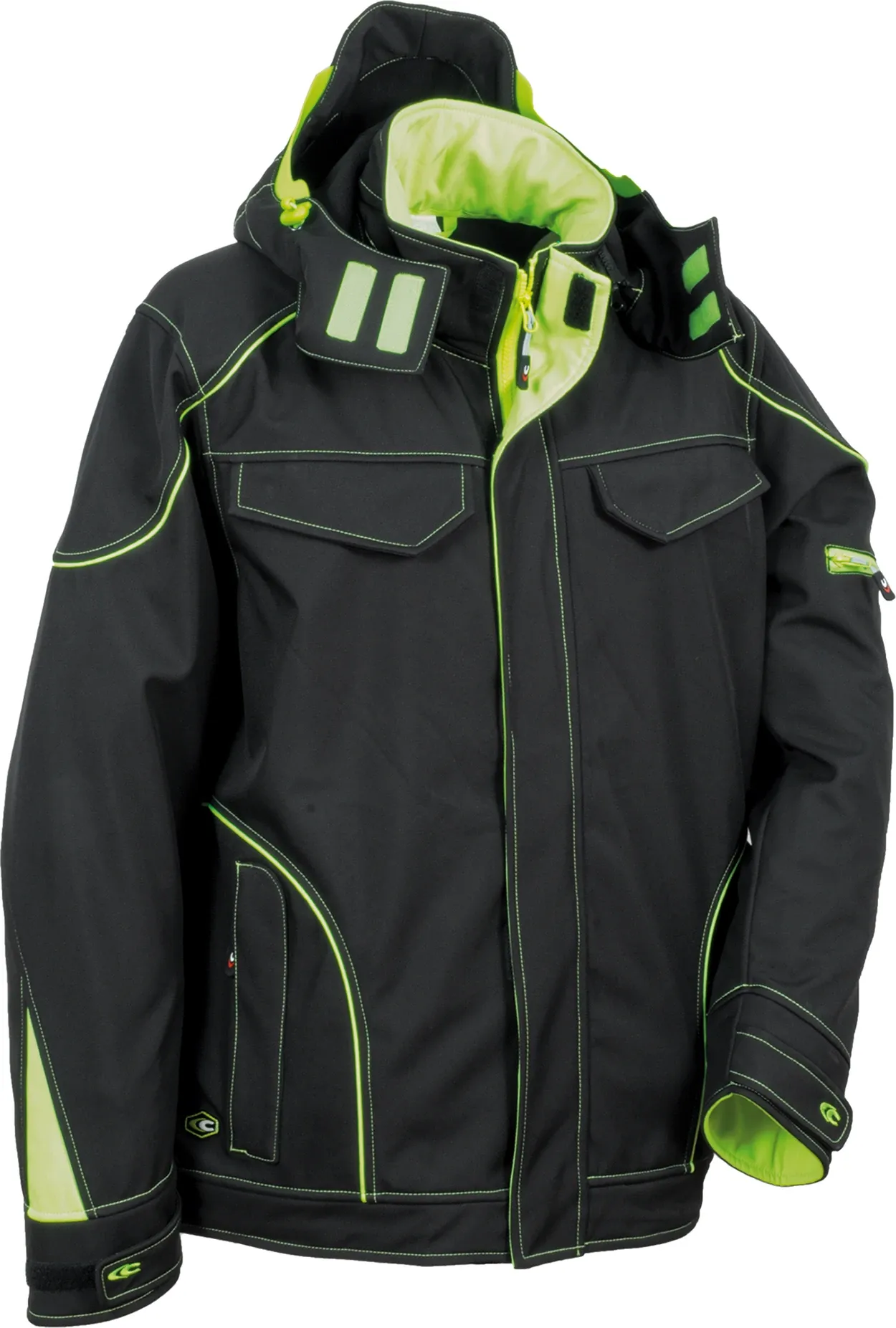 COFRA TECKA (Schwarz/Lime)