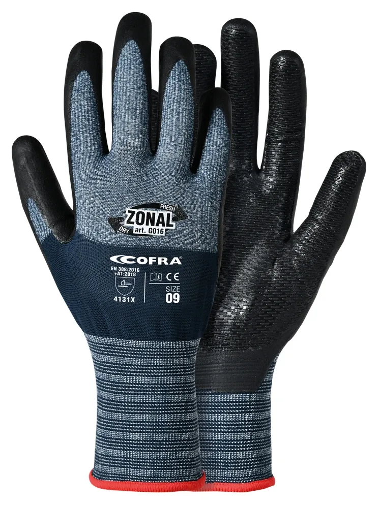 COFRA ZONAL DOZ/DOZ (Grau/Schwarz)