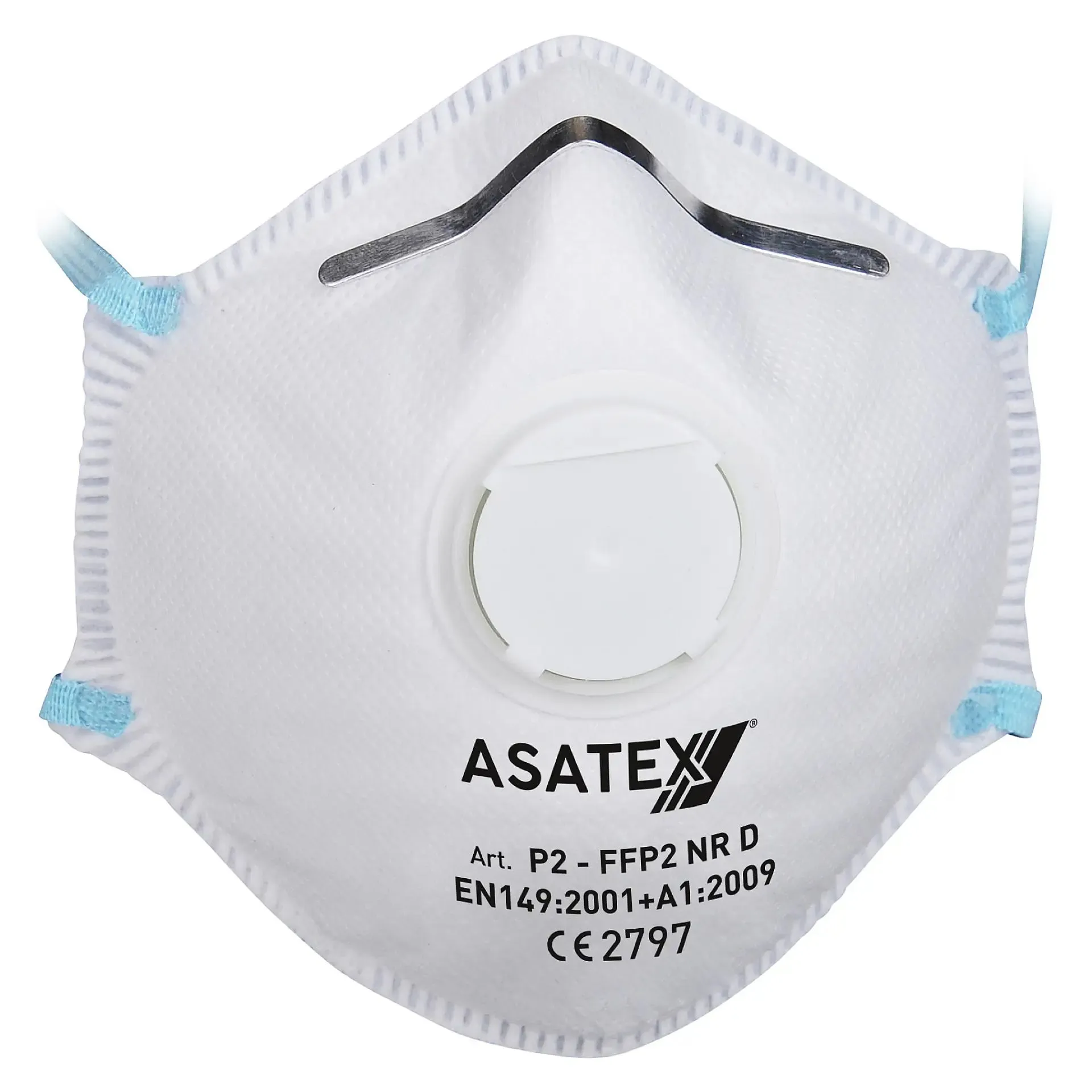Asatex Feinstaubmaske FFP2 NR D P2 weiß