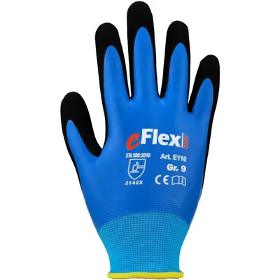 Asatex Feinstrickhandschuh E110 gesandet blau