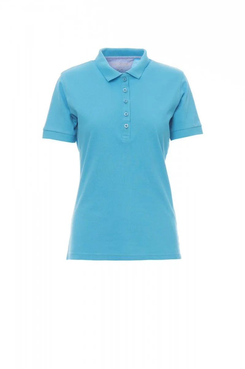 Payper GLAMOUR MELANGE Tailliertes Damen-Poloshirt (000305)