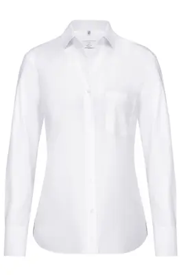 GREIFF Damen-Bluse 1/1 Comfort Fit Basic Weiß (6650-1120)