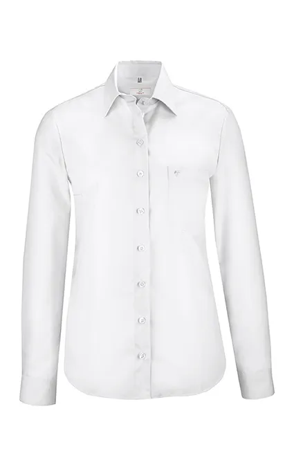 GREIFF Damen-Bluse 1/1 Comfort Fit Leasing Weiß (65520-1220)