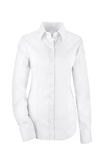GREIFF Damen-Bluse 1/1 Slim Fit Leasing Weiß (65540-1220)