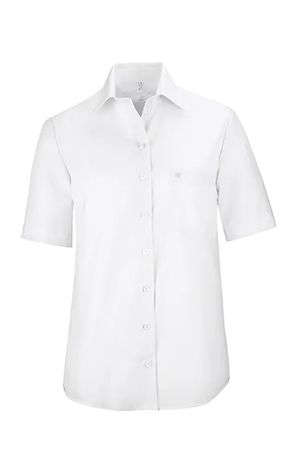 GREIFF Damen-Bluse 1/2 Comfort Fit Leasing Weiß (65530-1220)