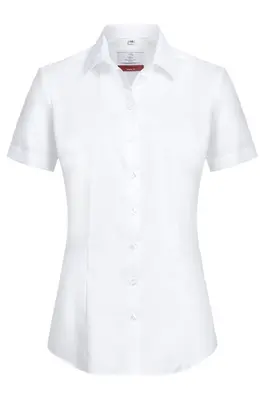 GREIFF Damen-Bluse 1/2 Regular Fit Premium Weiß (6563-1200)