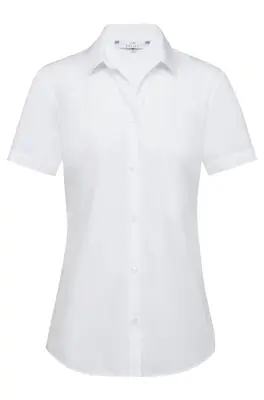 GREIFF Damen-Bluse 1/2 Regular Fit Simple Weiß (6599-1450)