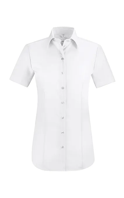 GREIFF Damen-Bluse 1/2 Slim Fit Leasing Weiß (65550-1220)