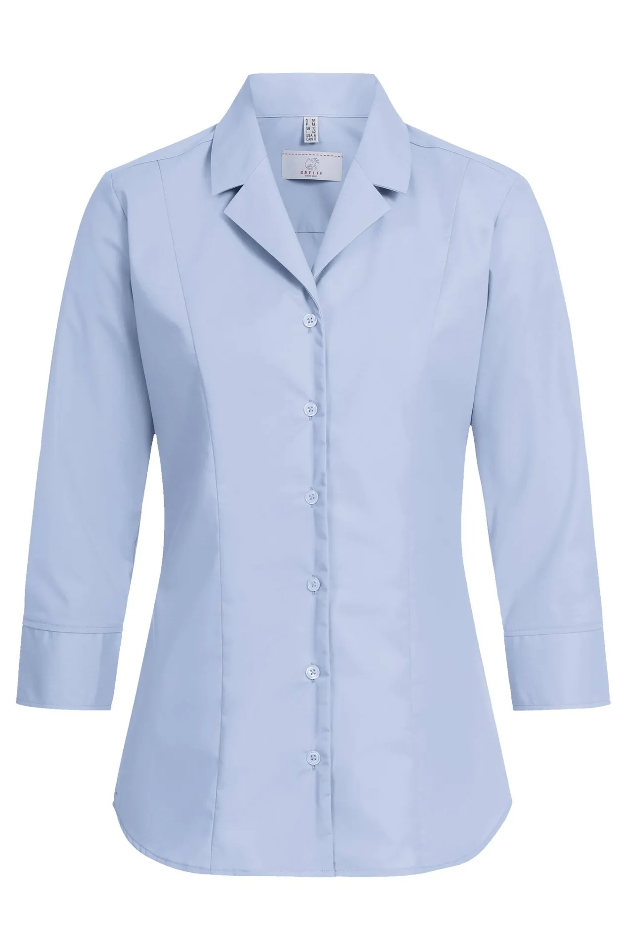 GREIFF Damen-Bluse 3/4 Regular Fit Basic (6506-1120)