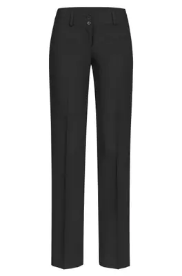 GREIFF Damen-Hose Regular Fit Simple Schwarz (8321-500)