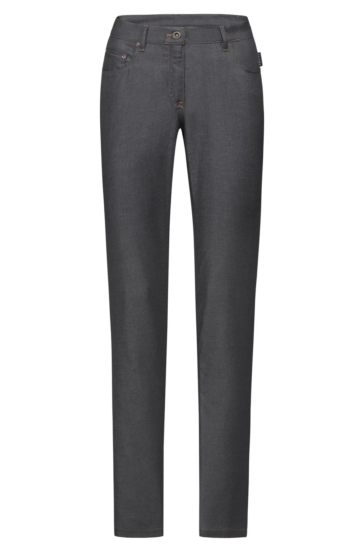 GREIFF Damen-Jeans denimoptik Regular Fit Kitchen Denimoptik Anthrazit (1387-6910)