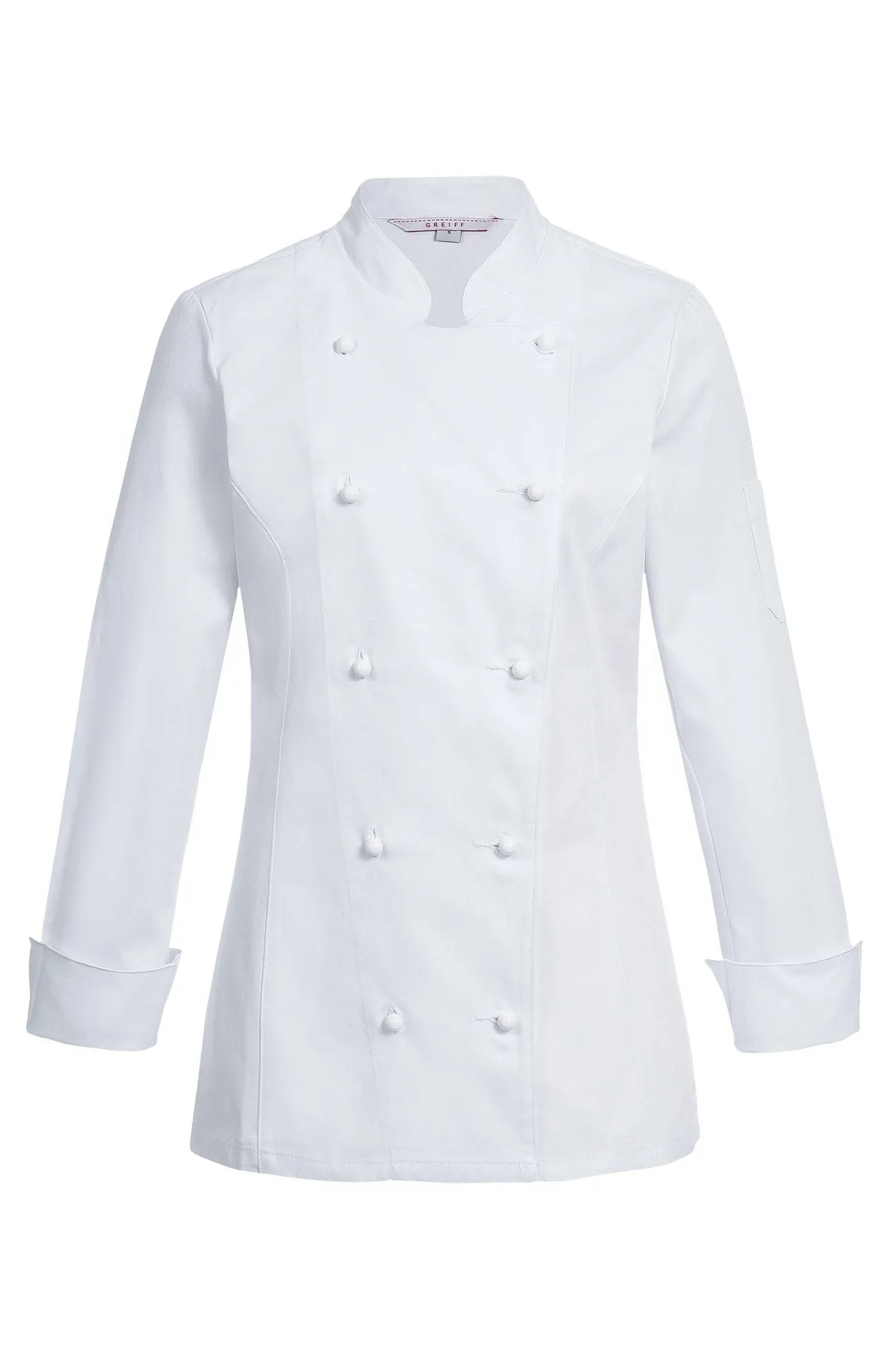 GREIFF Damen-Kochjacke Regular Fit Weiß (5407-1900)