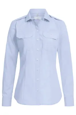 GREIFF Damen-Pilotbluse 1/1 Regular Fit Simple (6570-1450)