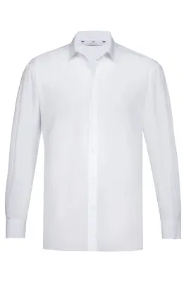 GREIFF Herren-Hemd 1/1 Regular Fit Simple Weiß (6744-1450)