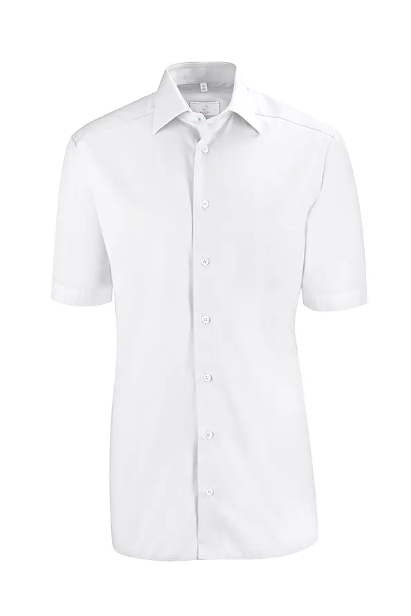 GREIFF Herren-Hemd 1/2 Slim Fit Leasing Weiß (67550-1220)