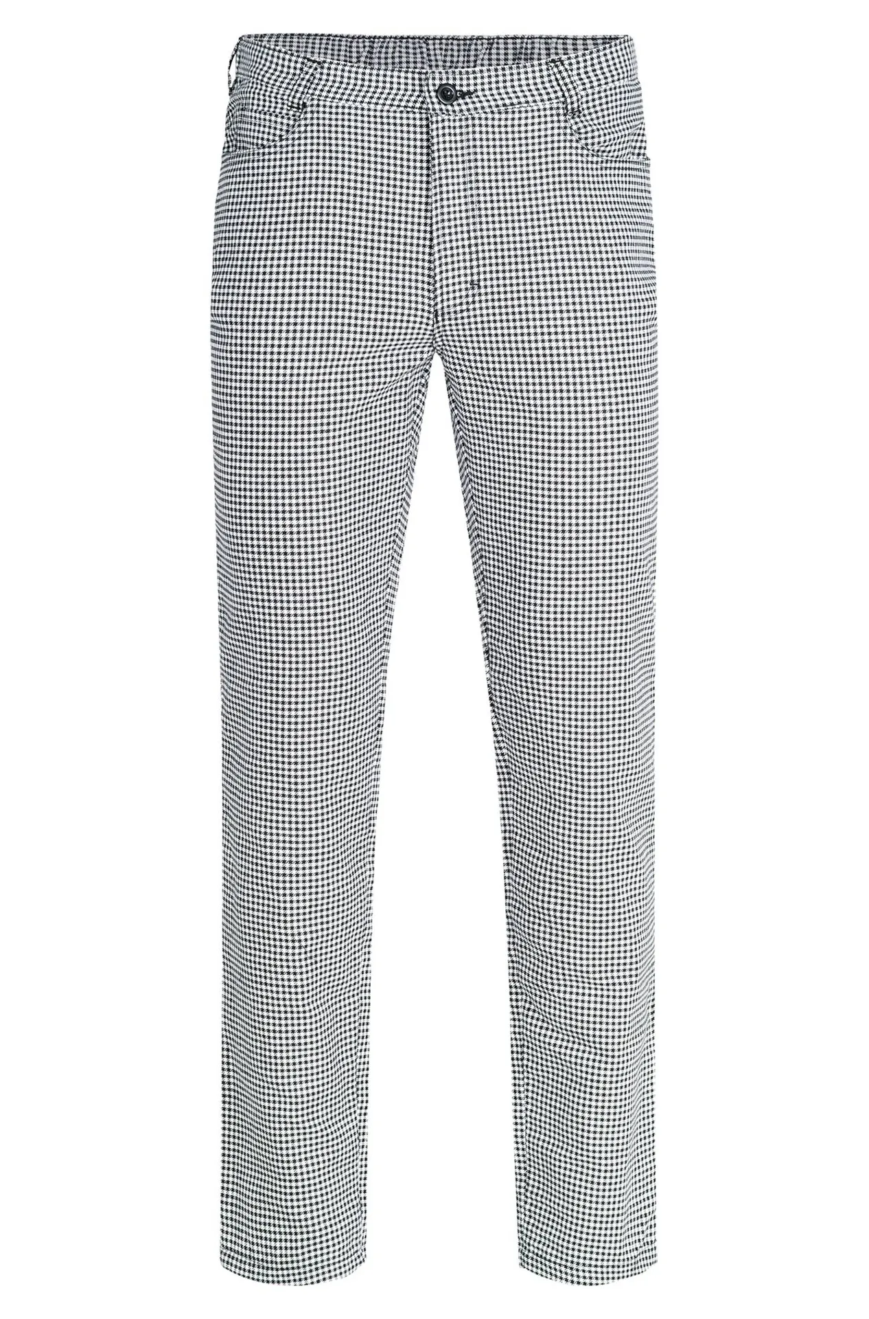 GREIFF Herren-Hose Regular Fit Kitchen S/W Pepita (5321-1850)
