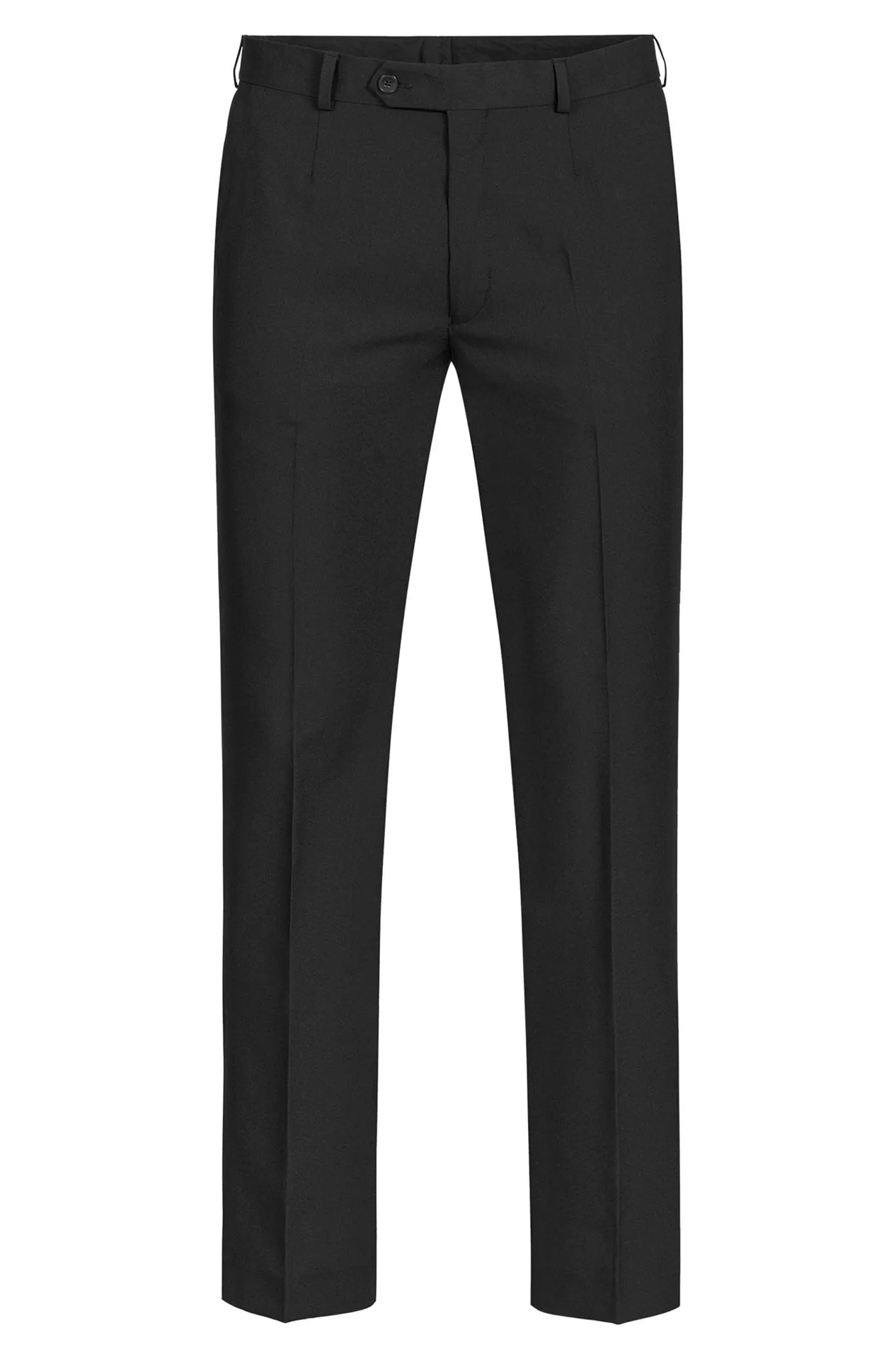 GREIFF Herren-Hose Regular Fit Simple Schwarz (8024-500)