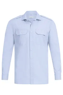 GREIFF Herren-Pilothemd 1/1 Regular Fit Simple (6730-1450)