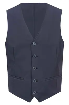 GREIFF Herren-Weste Regular Fit Flow Marine (16002-2160)