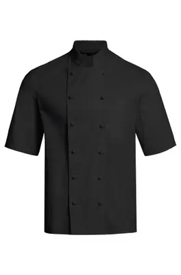 GREIFF Kochjacke 1/2 Regular Fit Schwarz (5567-8000)