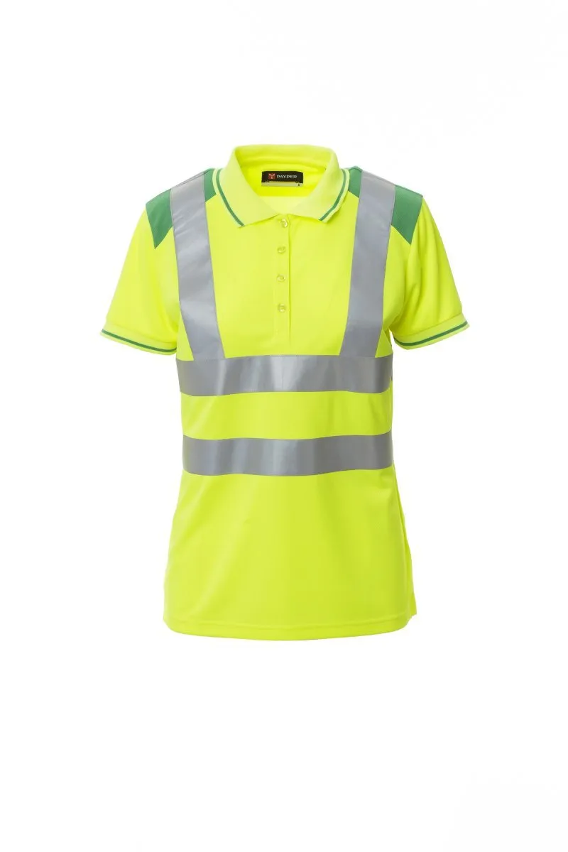 Payper GUARD+LADY Zweifarbiges Damen-Warnschutz-Polo-Shirt (001484)